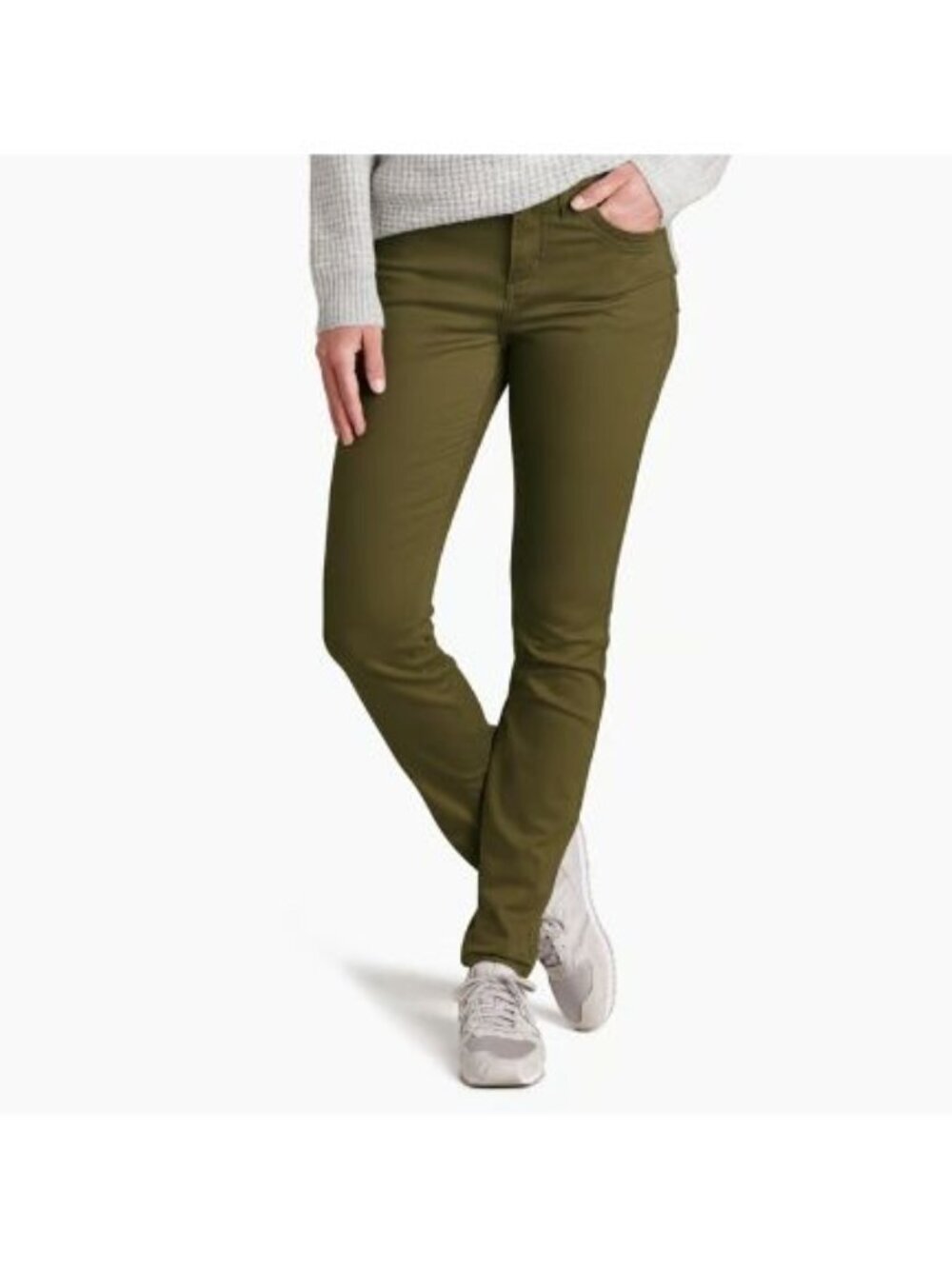 Kuhl Kontour Skinny Pants in Olive